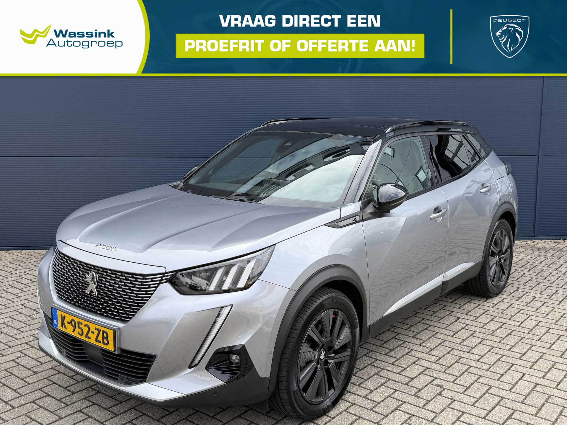 Peugeot e-2008 EV GT Pack 50 kWh 136 pk