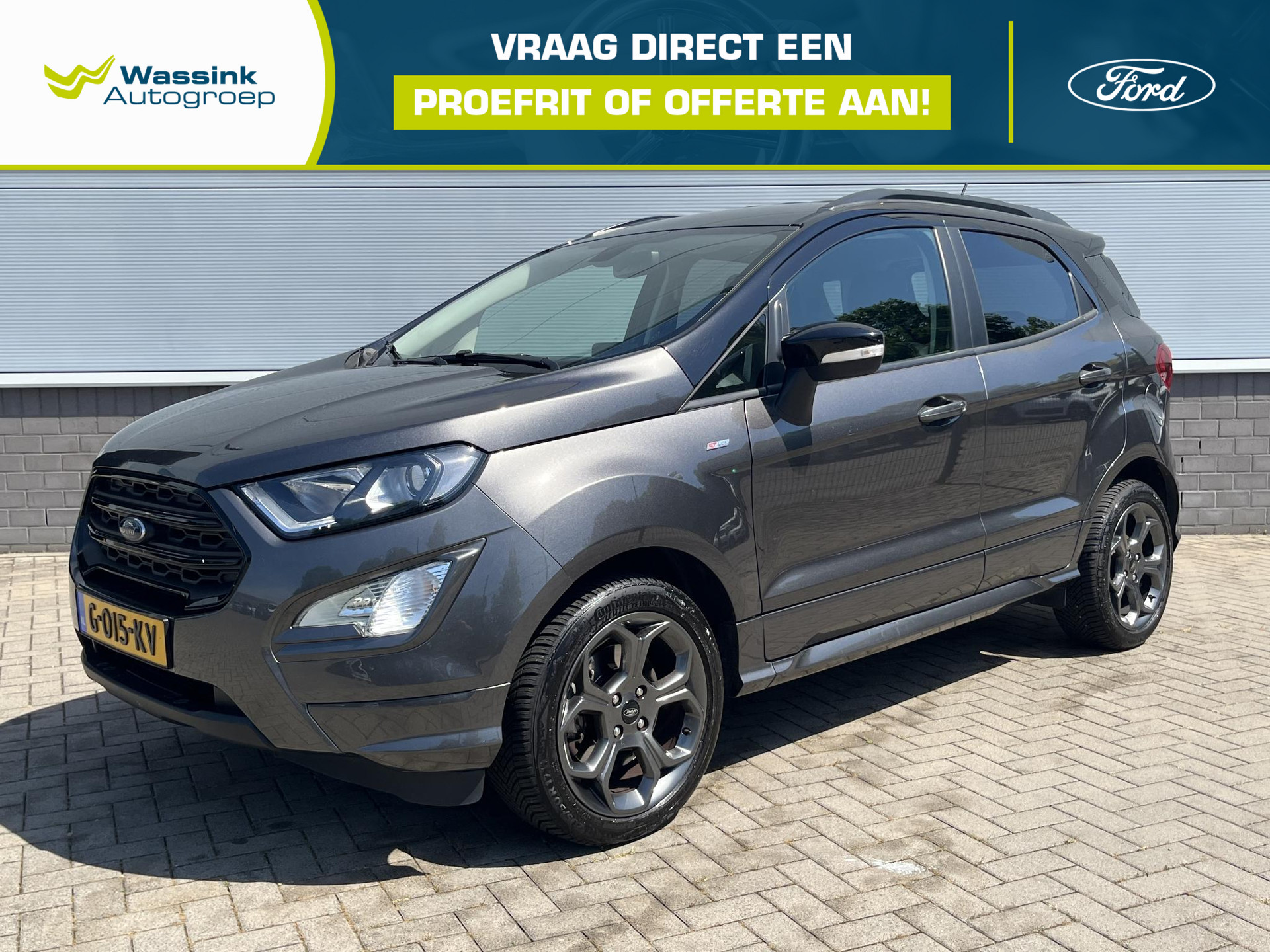 Ford EcoSport 1.0 125 pk automaat ST-Line Black