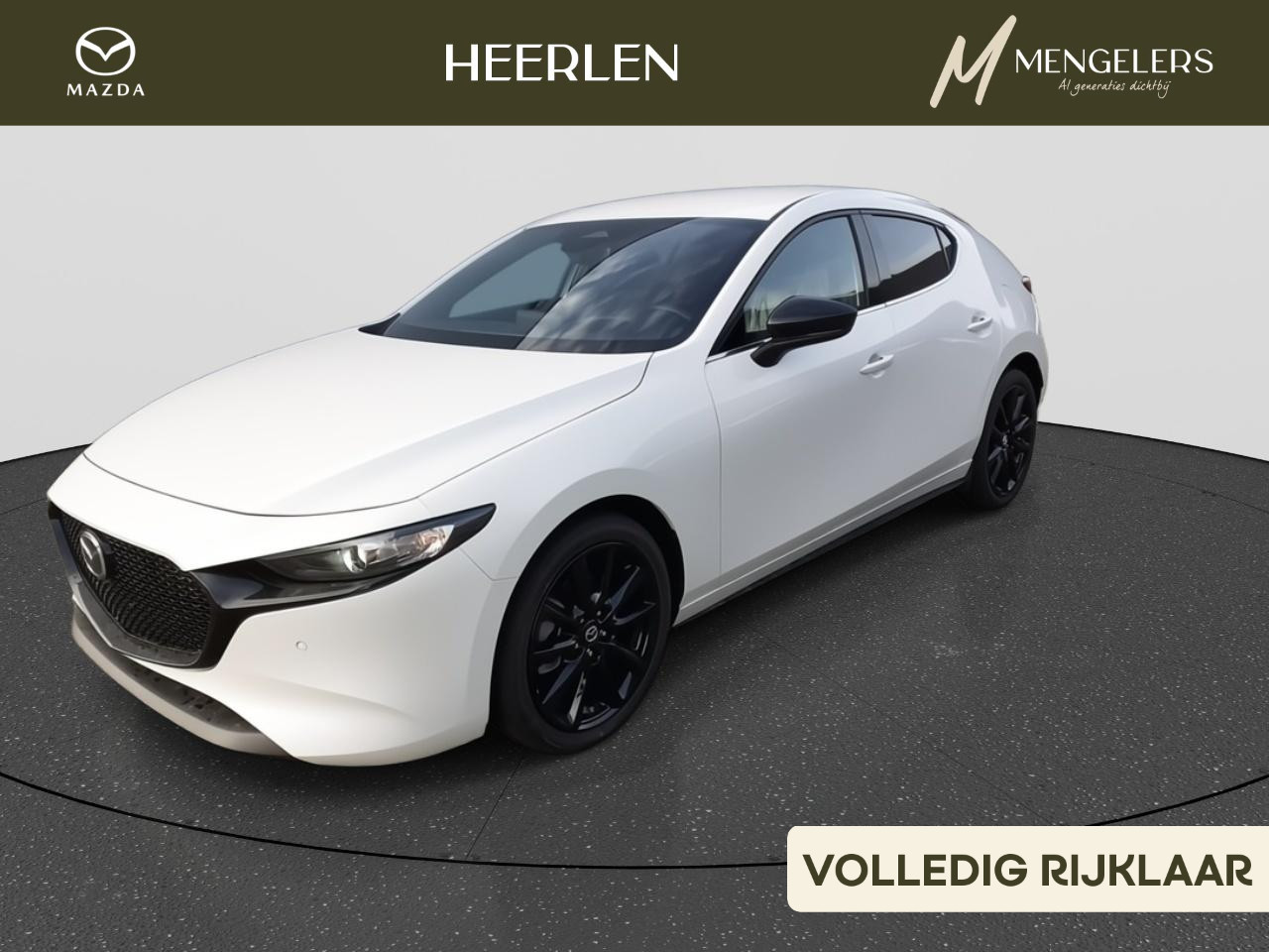 Mazda 3 2.5 e-SkyActiv-G M Hybrid 140 Homura Mengelers actieprijs: € 33.995,00*