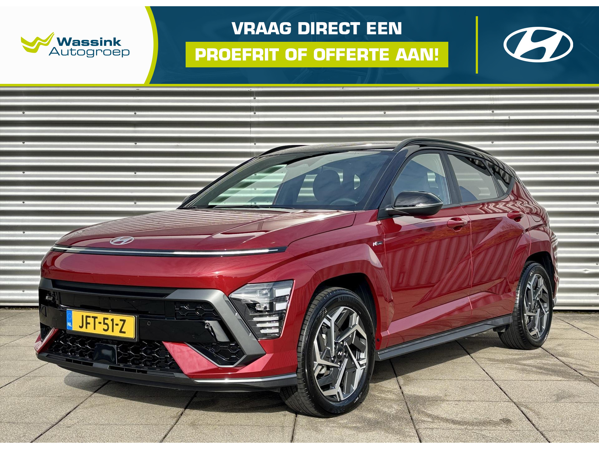 Hyundai Kona 1.6 GDI HEV 141pk DCT Automaat N-Line Edition |