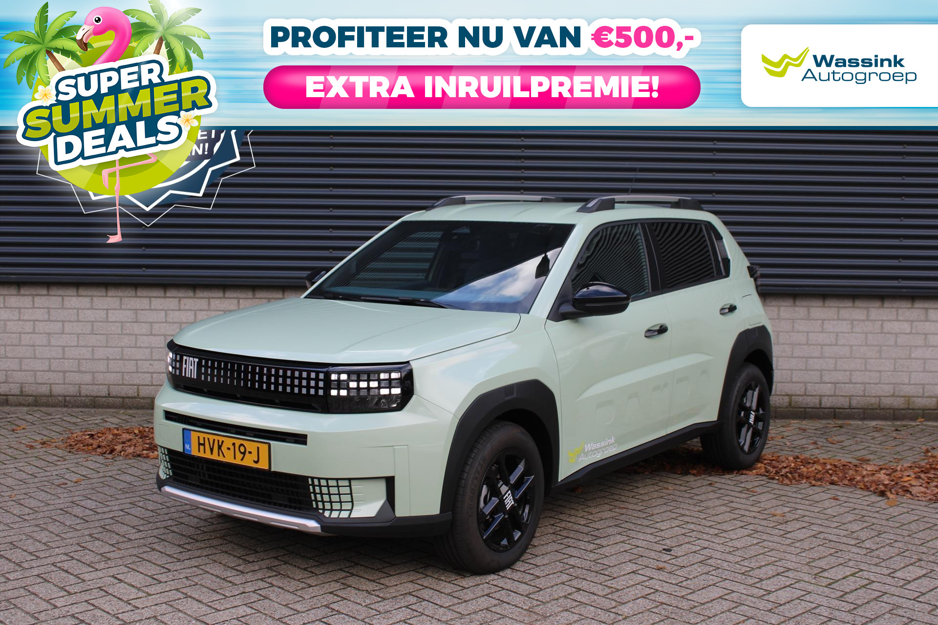 Fiat Grande Panda Icon Hybrid 100pk eDCT6 I Automaat | SUMMERDEAL |