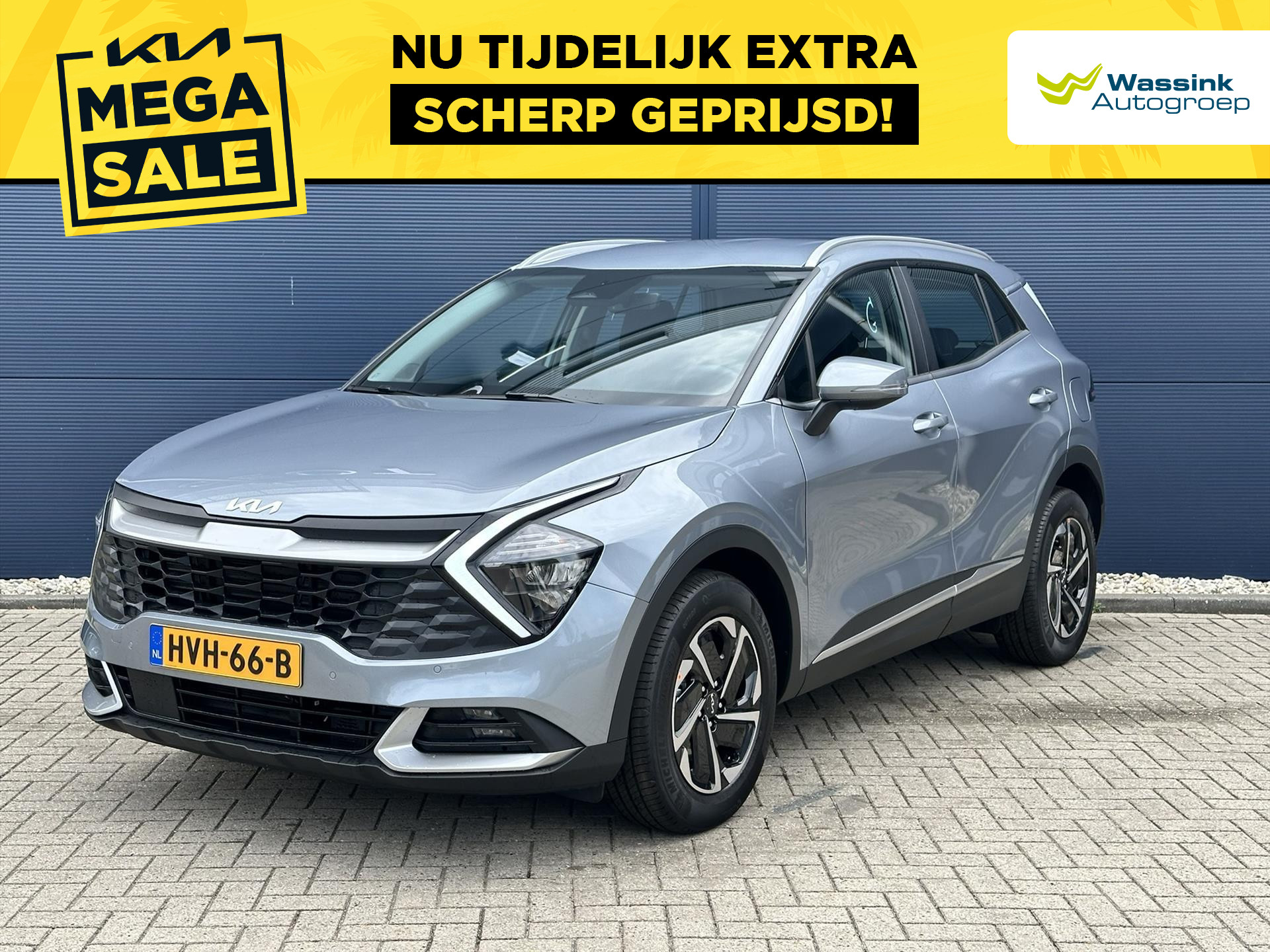 Kia Sportage 1.6 T-GDi 230pk Hybrid AT6 DynamicLine | Camera |