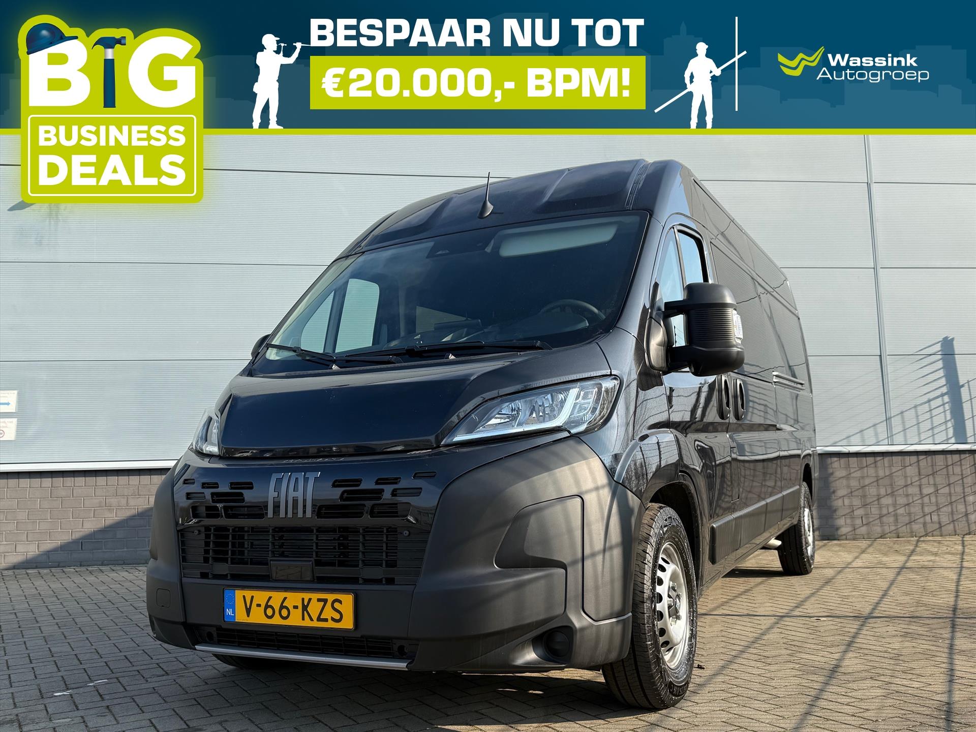 Fiat Ducato Dubbel Cabine 2.2 MJ 140pk L3H2 35 | Navigatie |