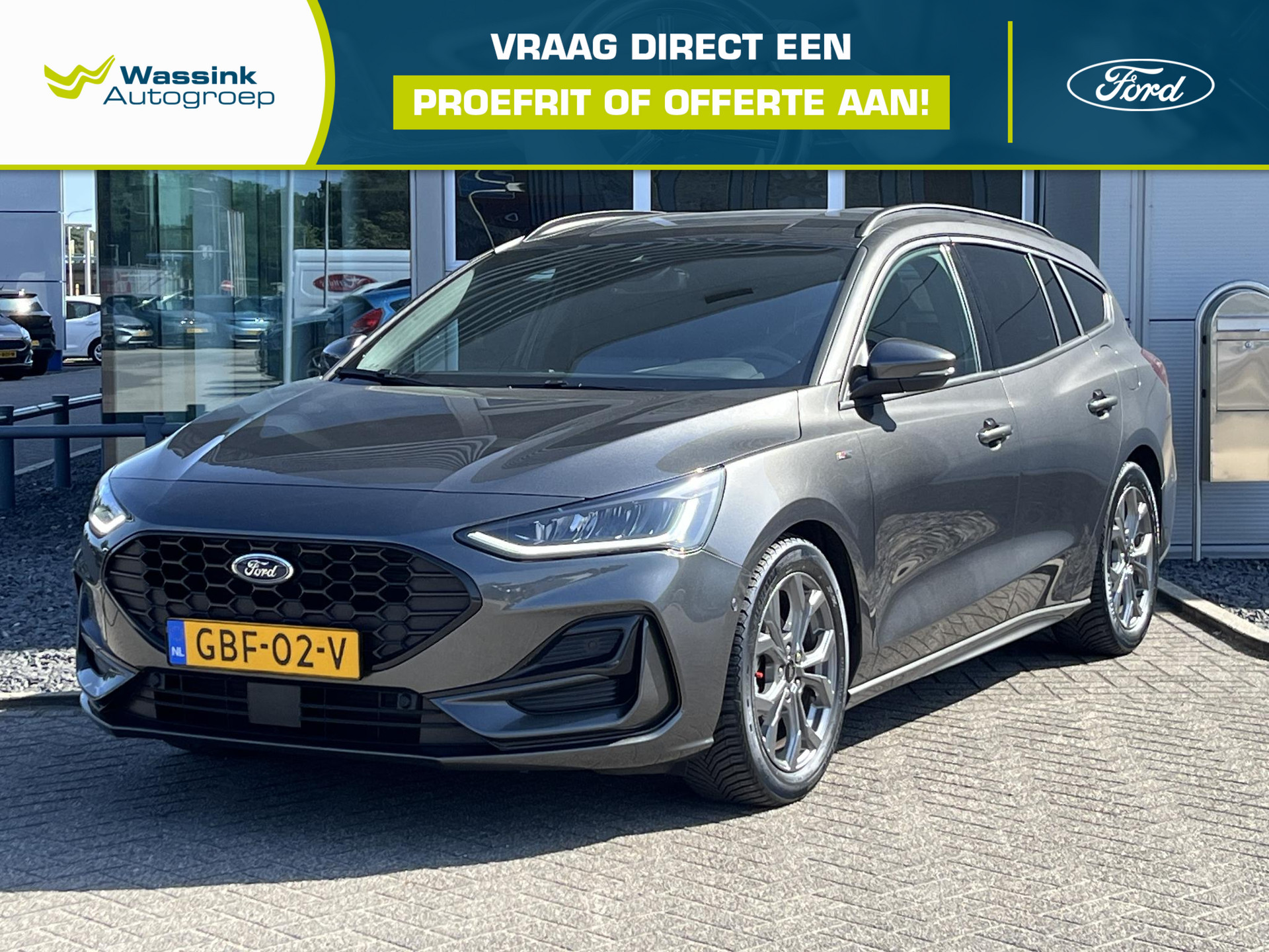 Ford Focus Wagon Hybrid 125 pk ST-Line