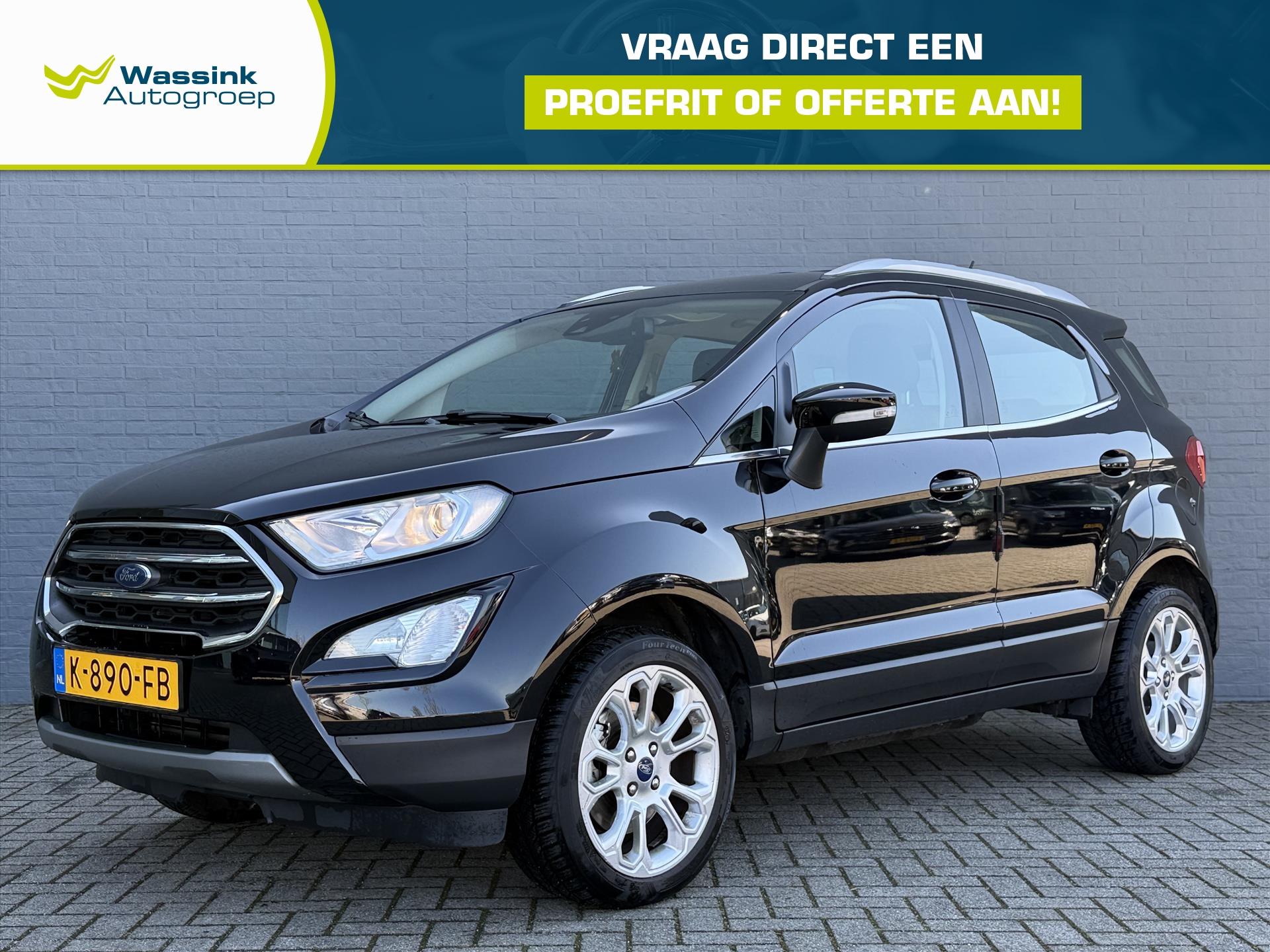 Ford EcoSport 1.0 EcoBoost 125pk Titanium | Navigatie | Stoel &