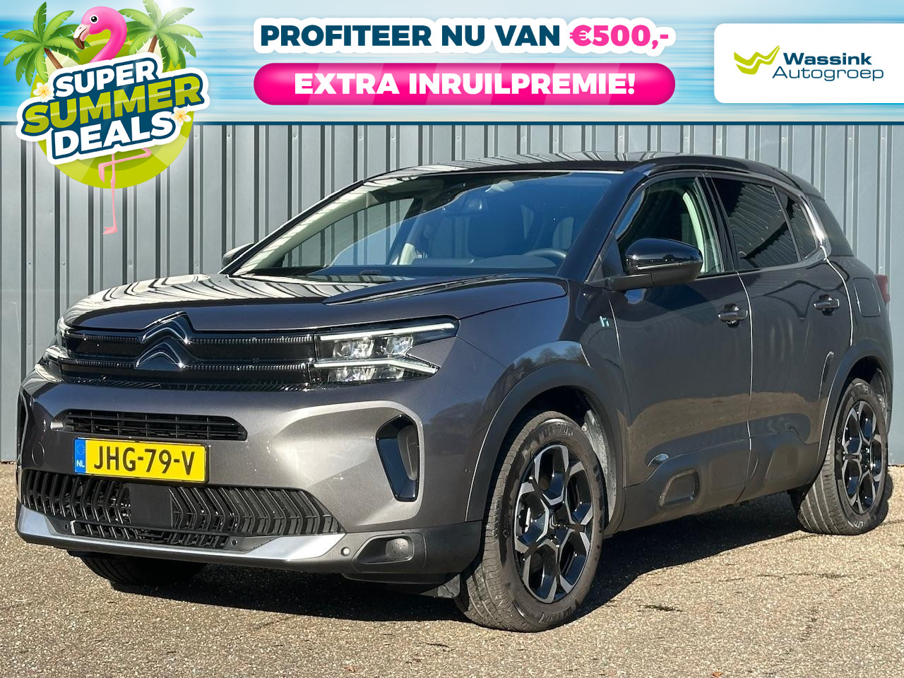 Citroën C5 Aircross 1.6 Hybrid 225pk EAT8 Business Plus Navigatie |