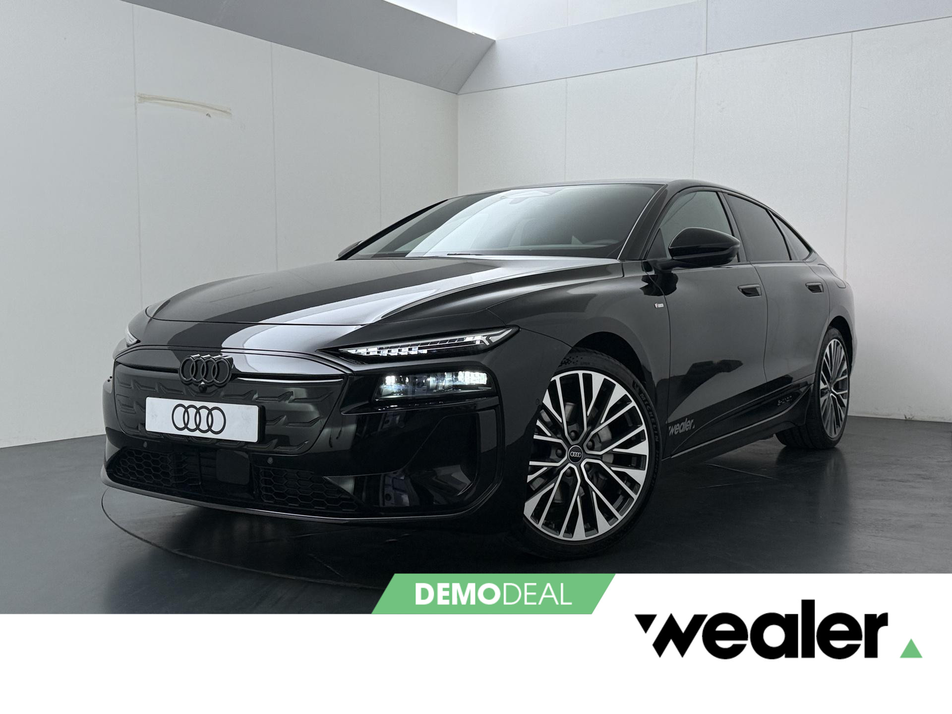 Audi A6 e-tron Sportback S edition (C1) e-tron 100kWh 270 kW / 367 PK Spor Hd-matrix-ledkoplampen met dynamische knipperlichten / Stoelverwarming voorin / Elektrisch verstelbare voorstoelen met geheugenfunctie voor de bestuurdersstoel / Omgevingscamera's (360 graden rondom de auto) / Keyless entry