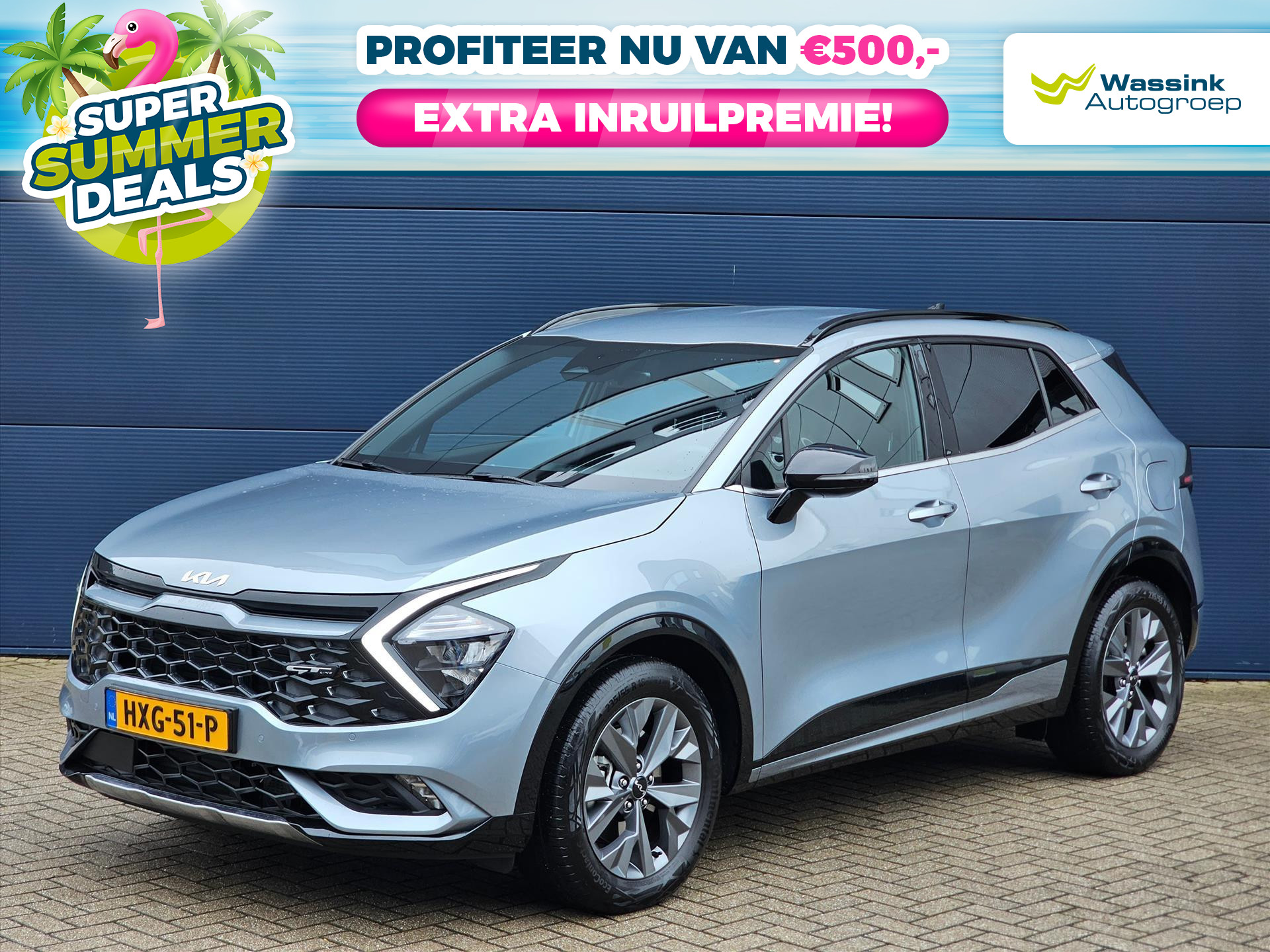 Kia Sportage 1.6 T-GDi 210pk Hybrid AT6 GT-Line Limited