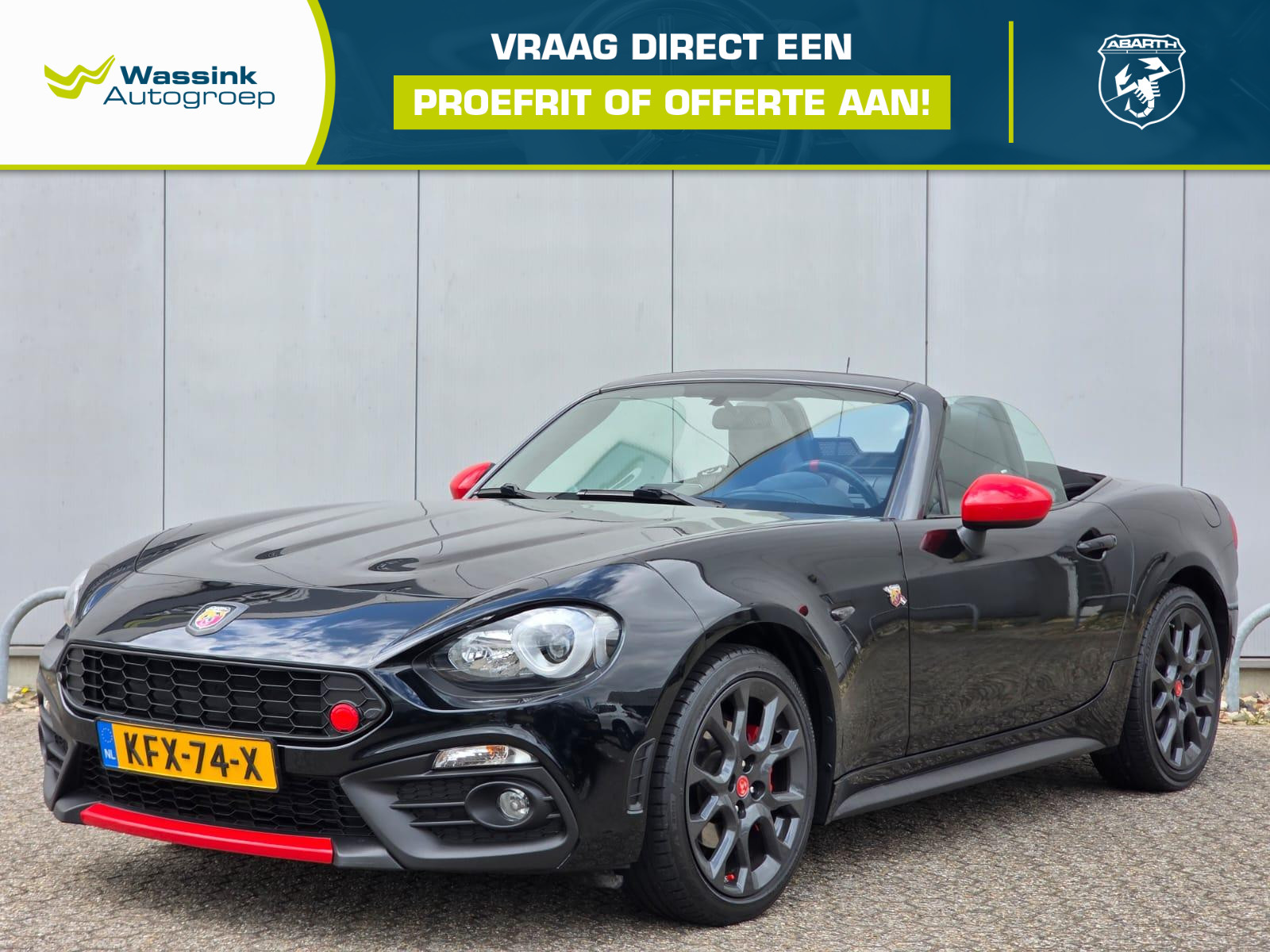 Fiat 124 Spider Abarth 1.4 MultiAir 170 pk Automaat