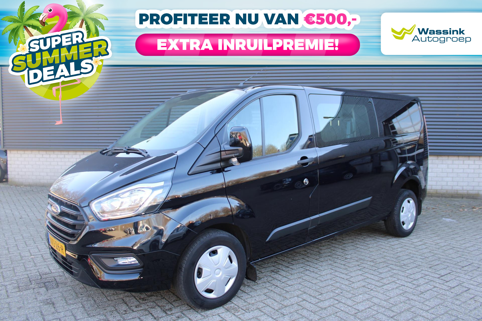 Ford Transit Custom Dubbel Cabine Trend 2.0 TDCi 130PK 320 L2H1