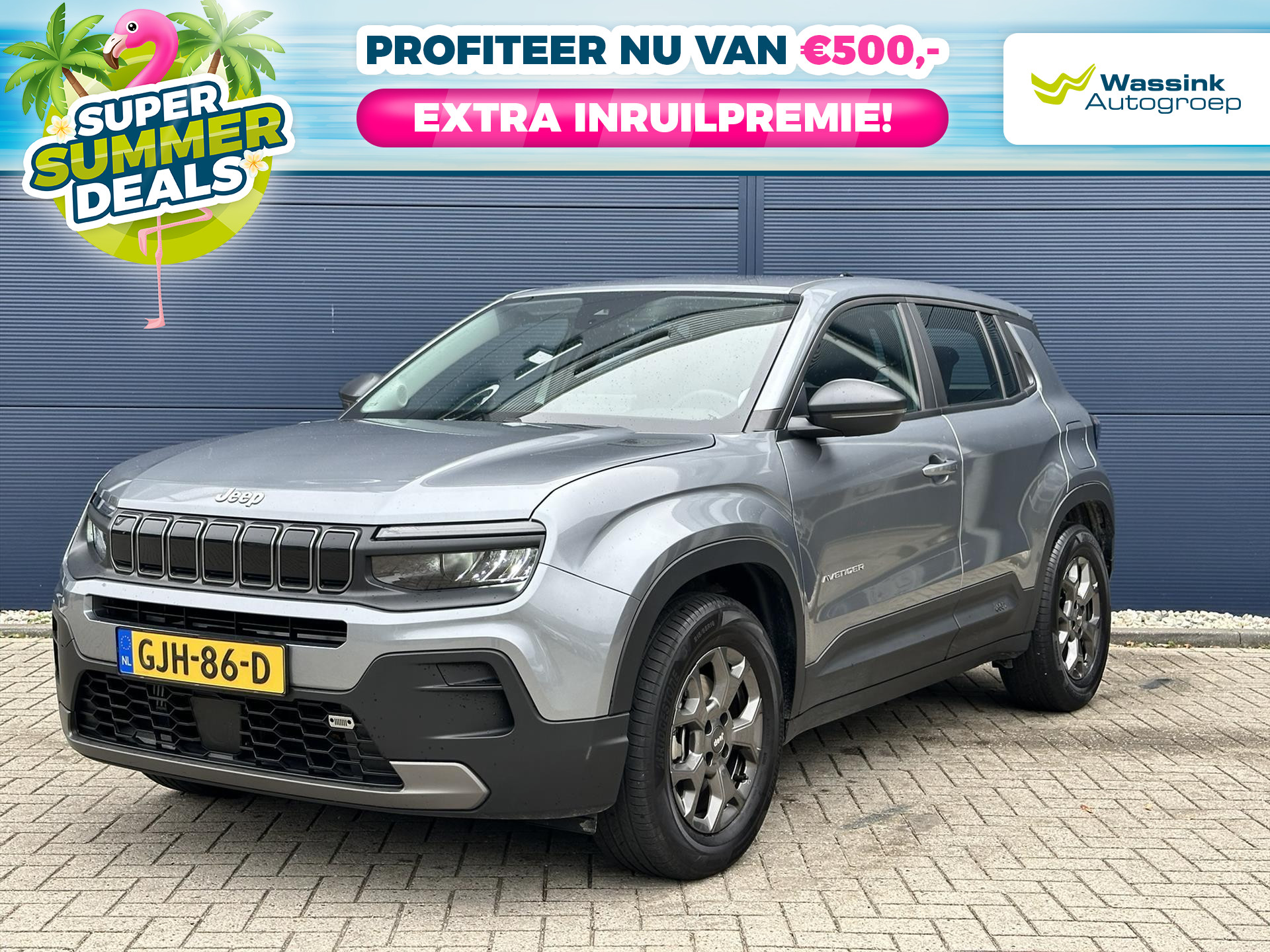 Jeep Avenger 1.2T e-Hybrid 100pk Aut Longitude | SUMMERDEAL |