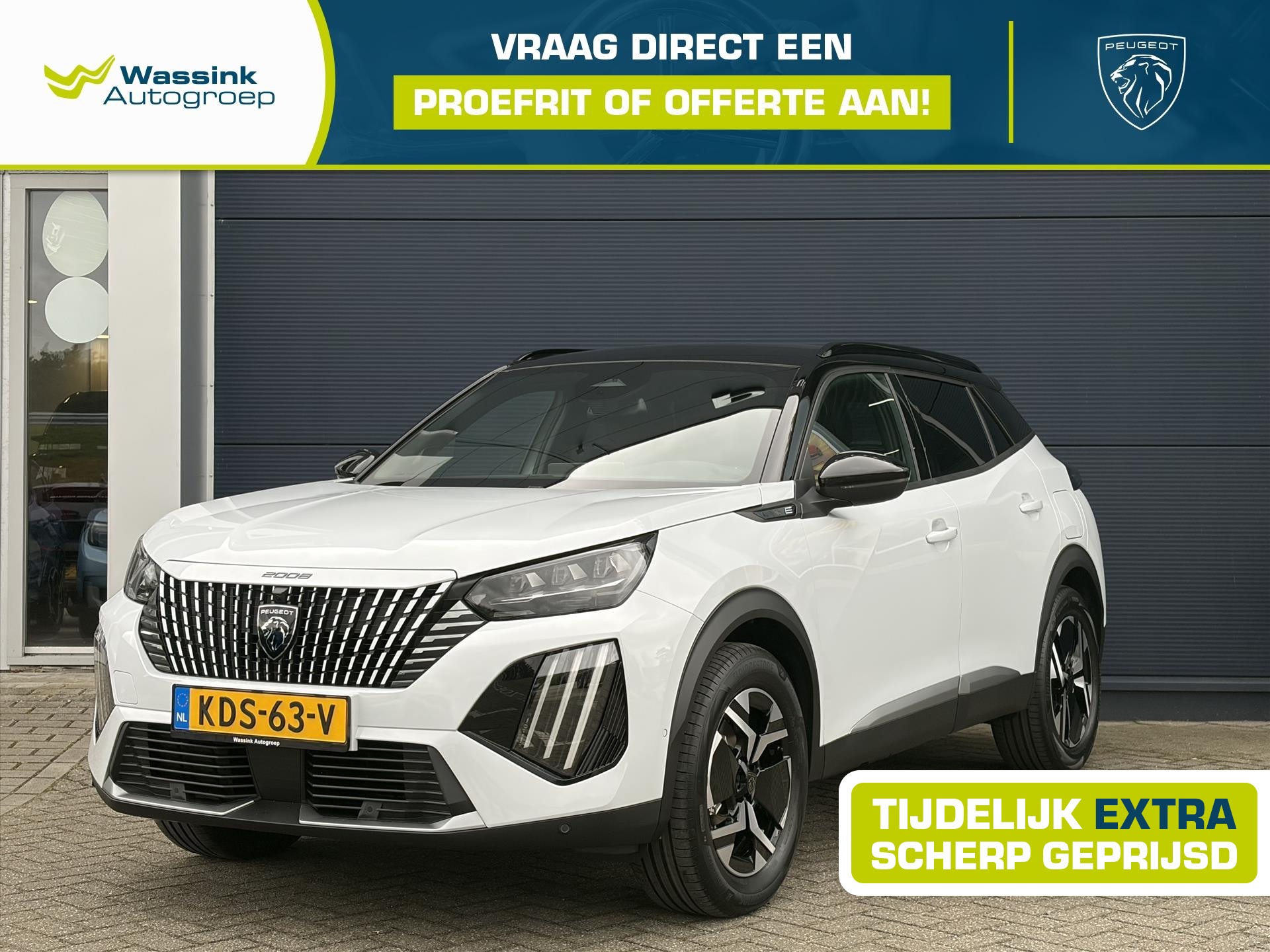 Peugeot e-2008 EV 54kWh 156pk GT Advantage | Navigatie en
