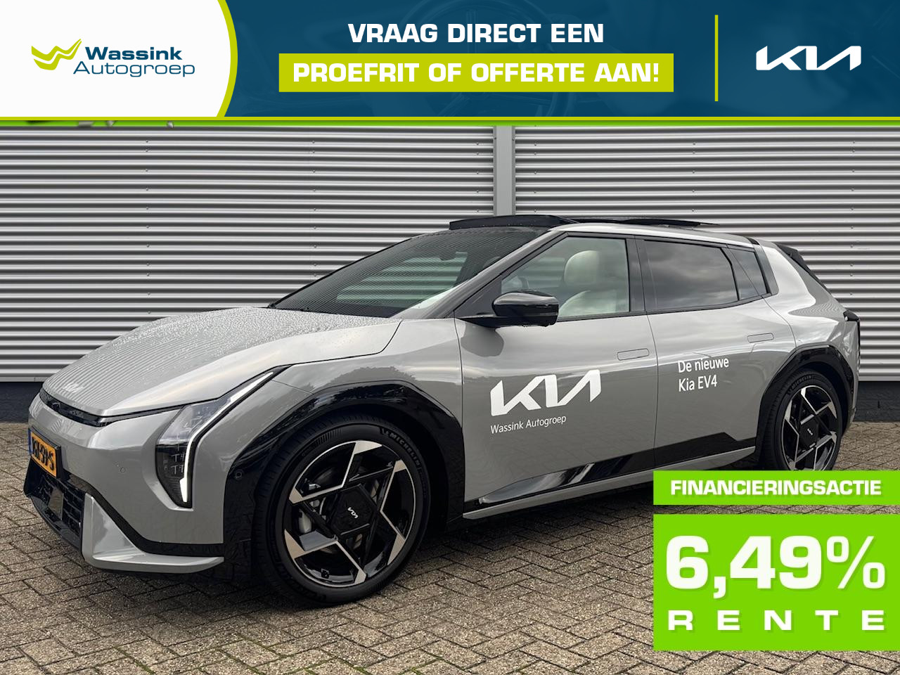 Kia EV4 81,4 kWh 204PK GT-PlusLine |
