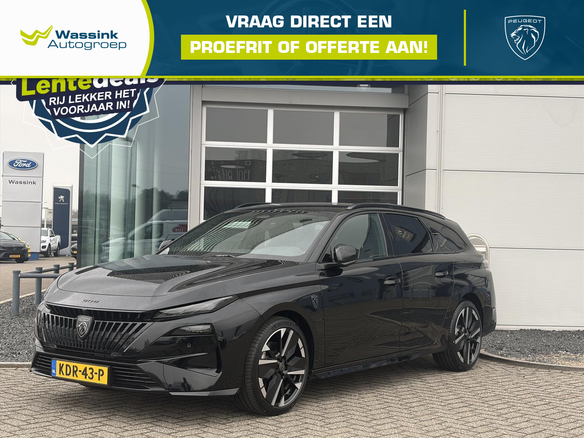Peugeot 308 SW Hybrid 145pk e-DCS6 GT | 360 Vision & Drive