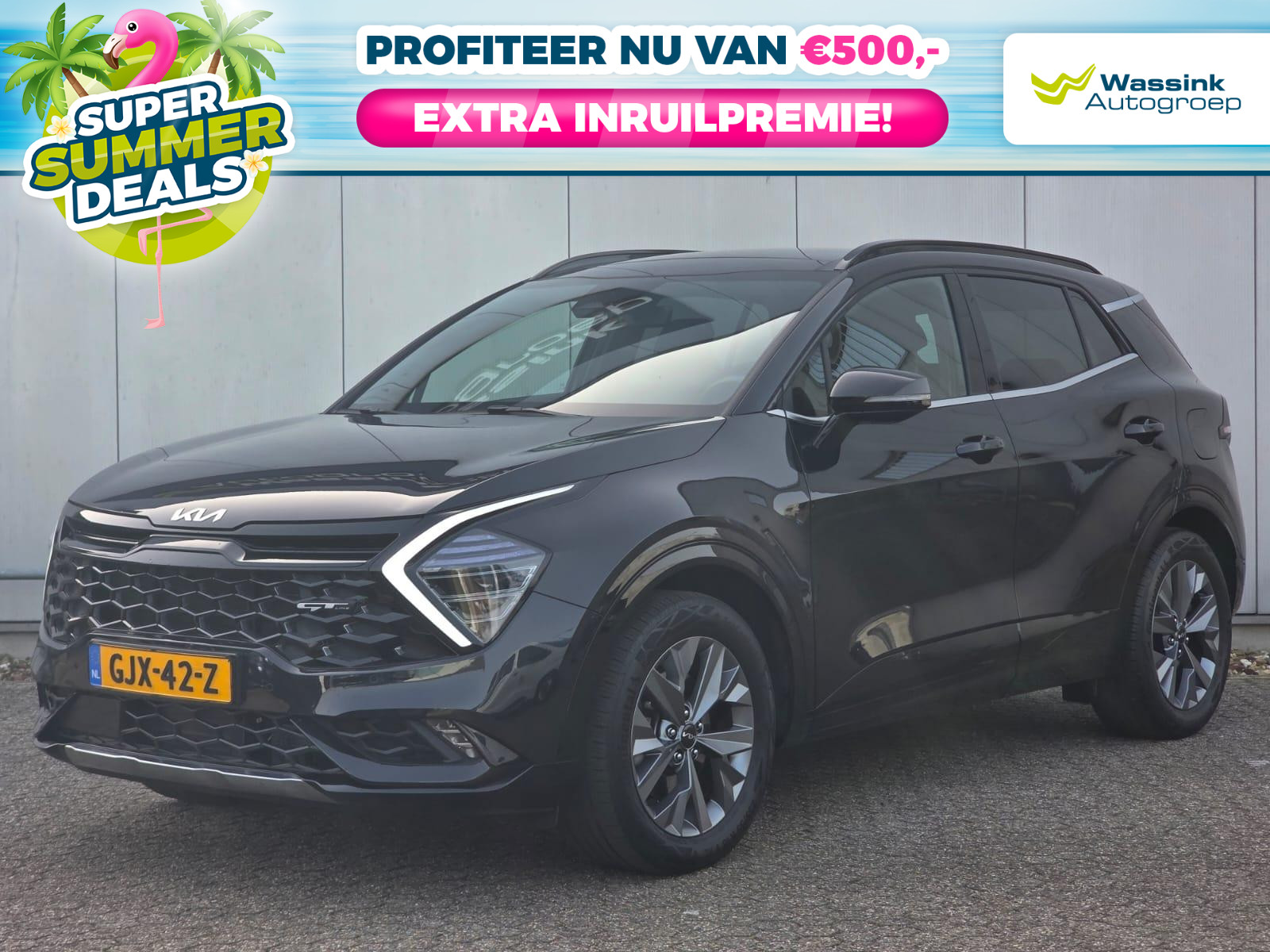 Kia Sportage 1.6 230pk GT-Line Hybrid Automaat |