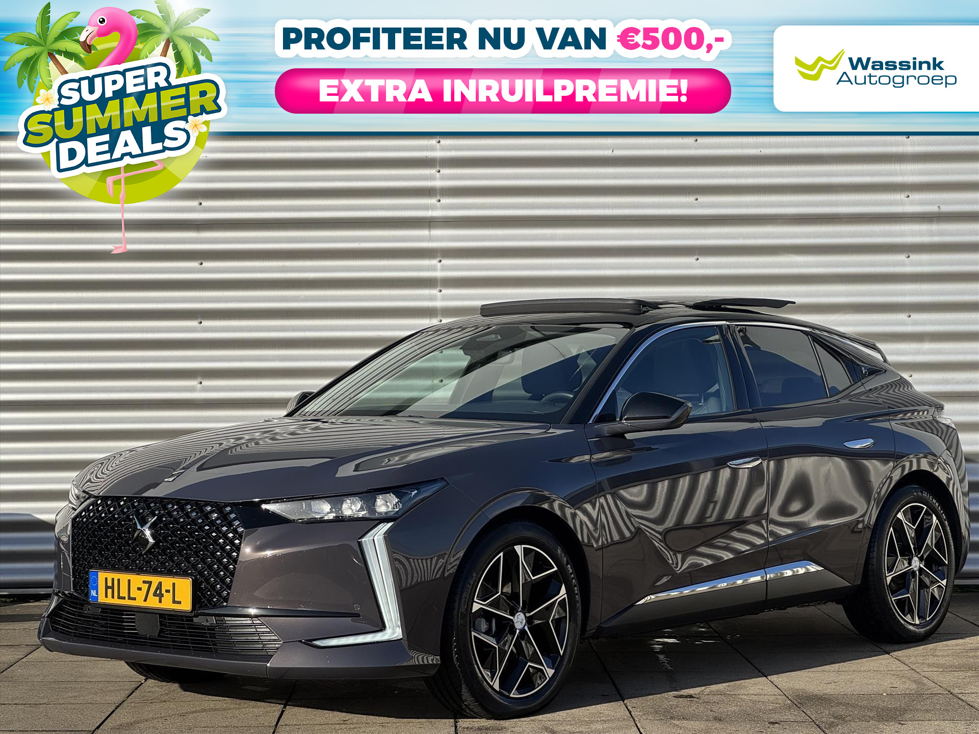DS DS 4 1.2 Hybrid 136pk e-DCS6 Pallas I Schuif-kantel