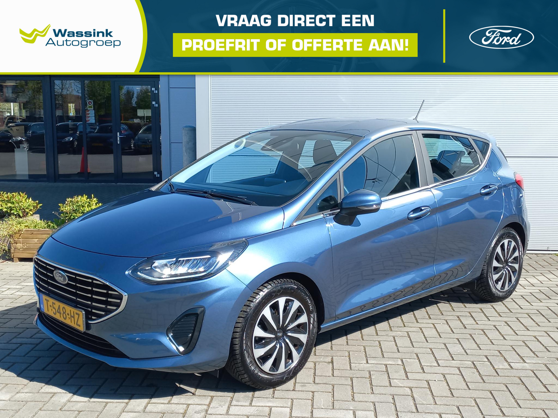Ford Fiesta 1.0T Hybrid 125pk Titanium I Trekhaak