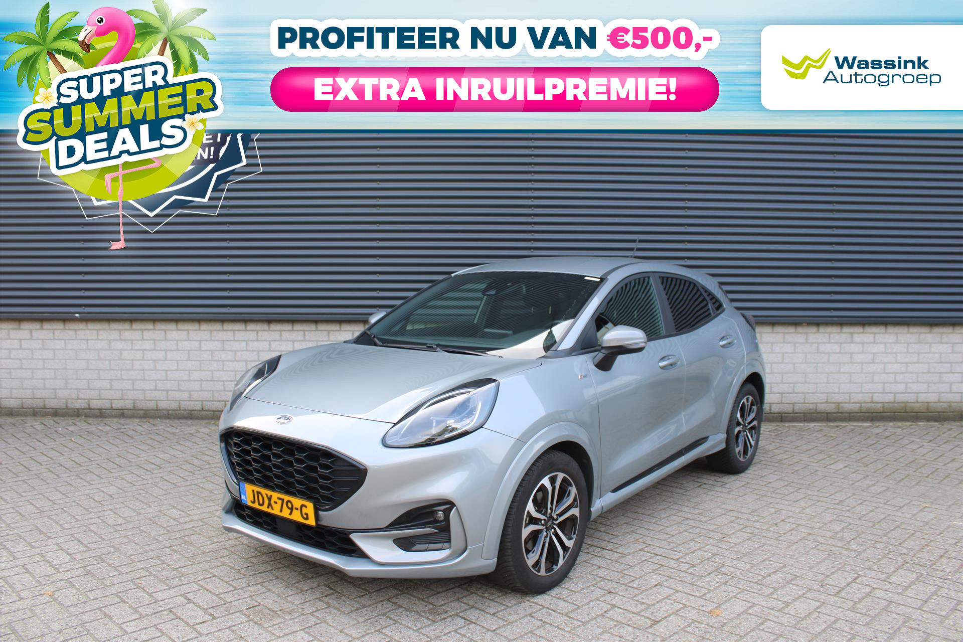Ford Puma ST-Line Hybrid 125pk | SUMMERDEAL |