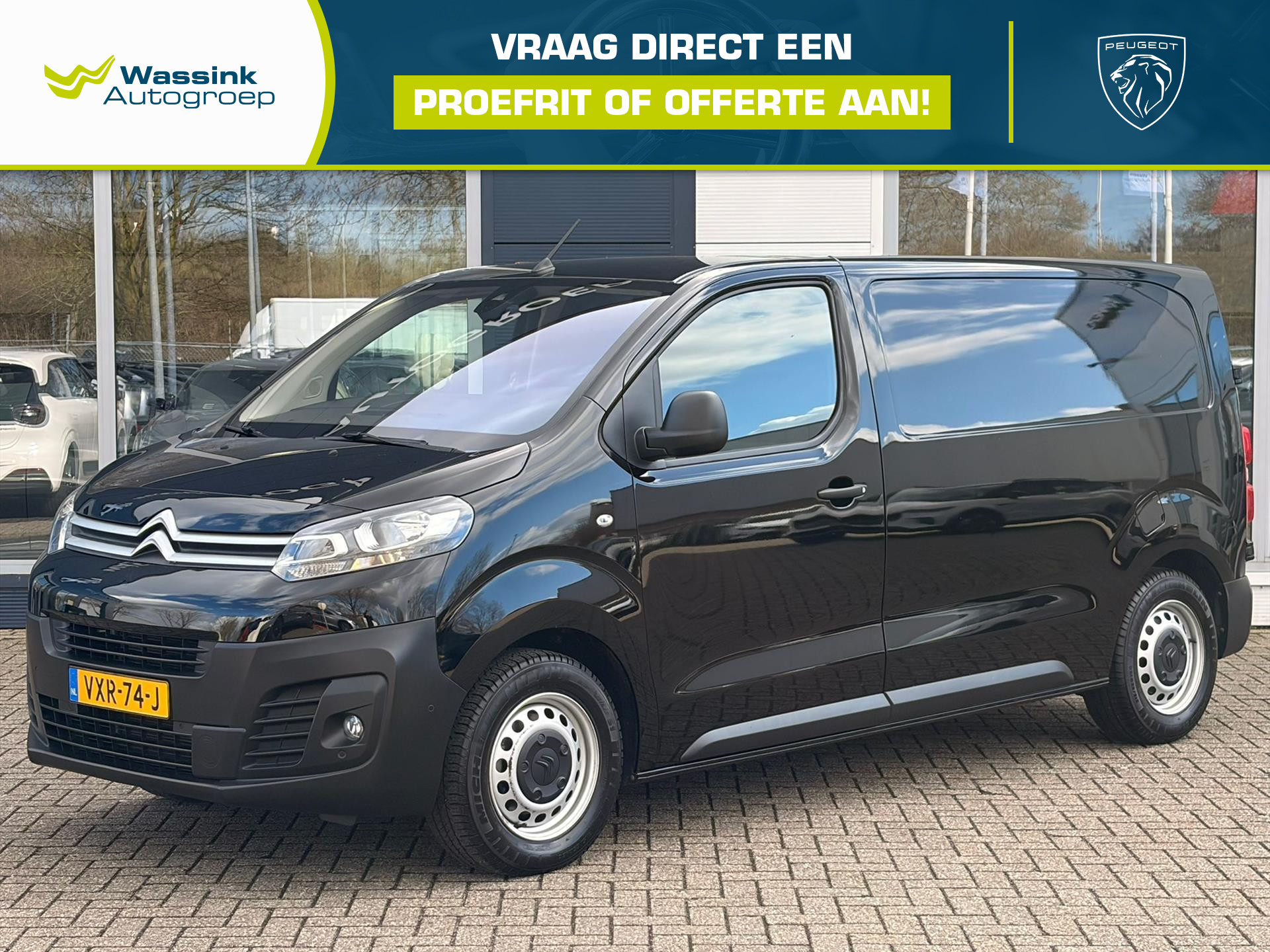 Citroën Jumpy GB M 2.0 BlueHDi 145PK 3-zits | Navigatie |