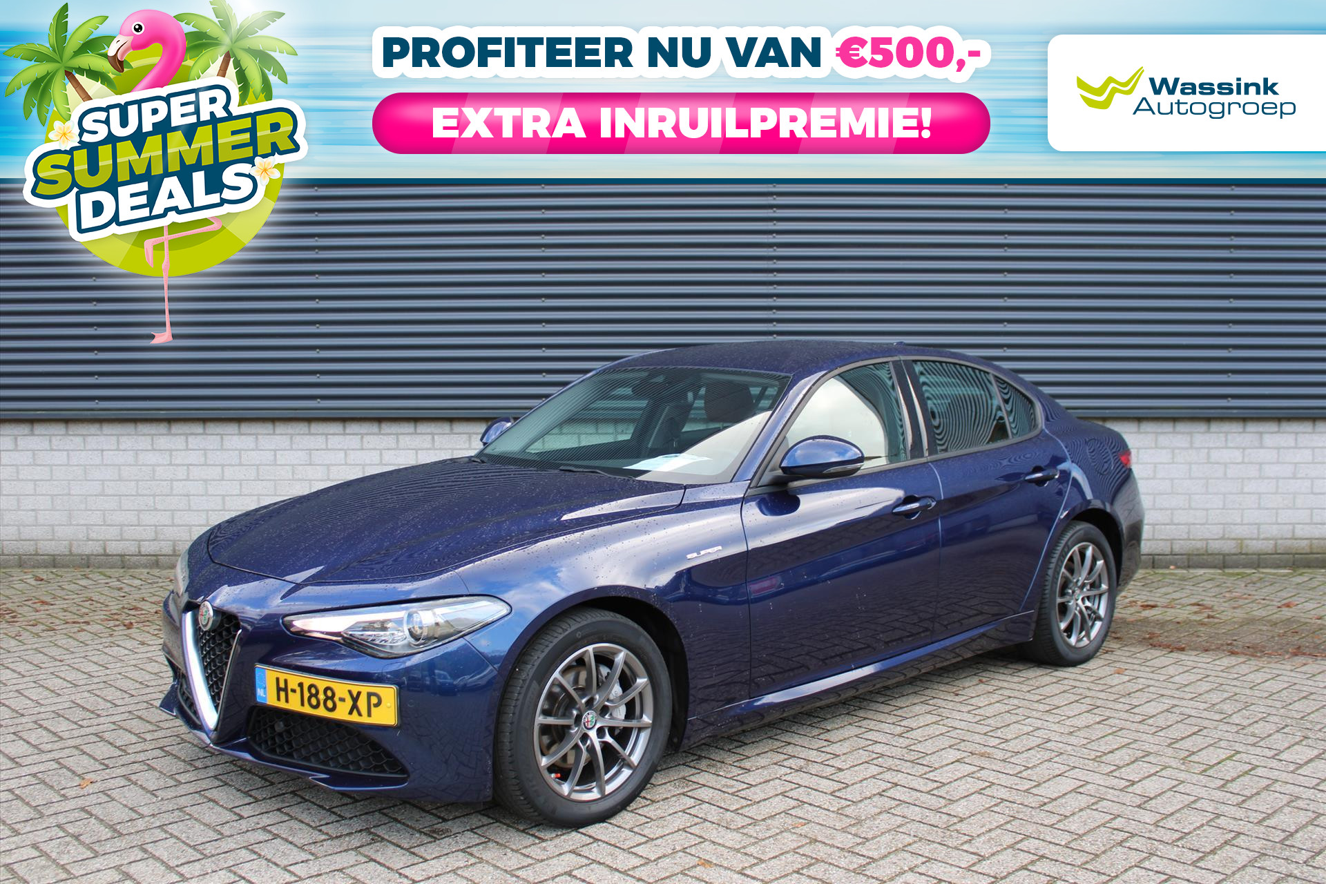Alfa Romeo Giulia Super 2.0 TURBO 200pk Automaat I SUMMERDEAL |
