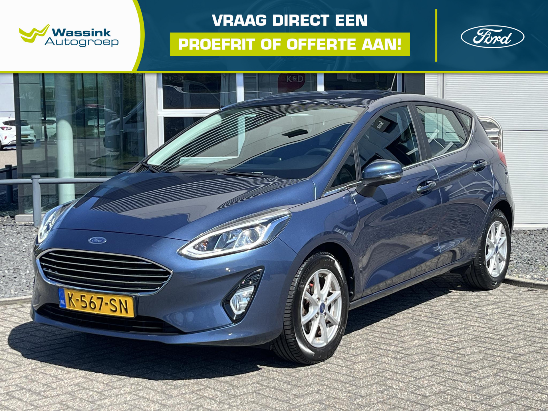 Ford Fiesta 1.0 EcoBoost 100pk 5dr Titanium | Navigatie By