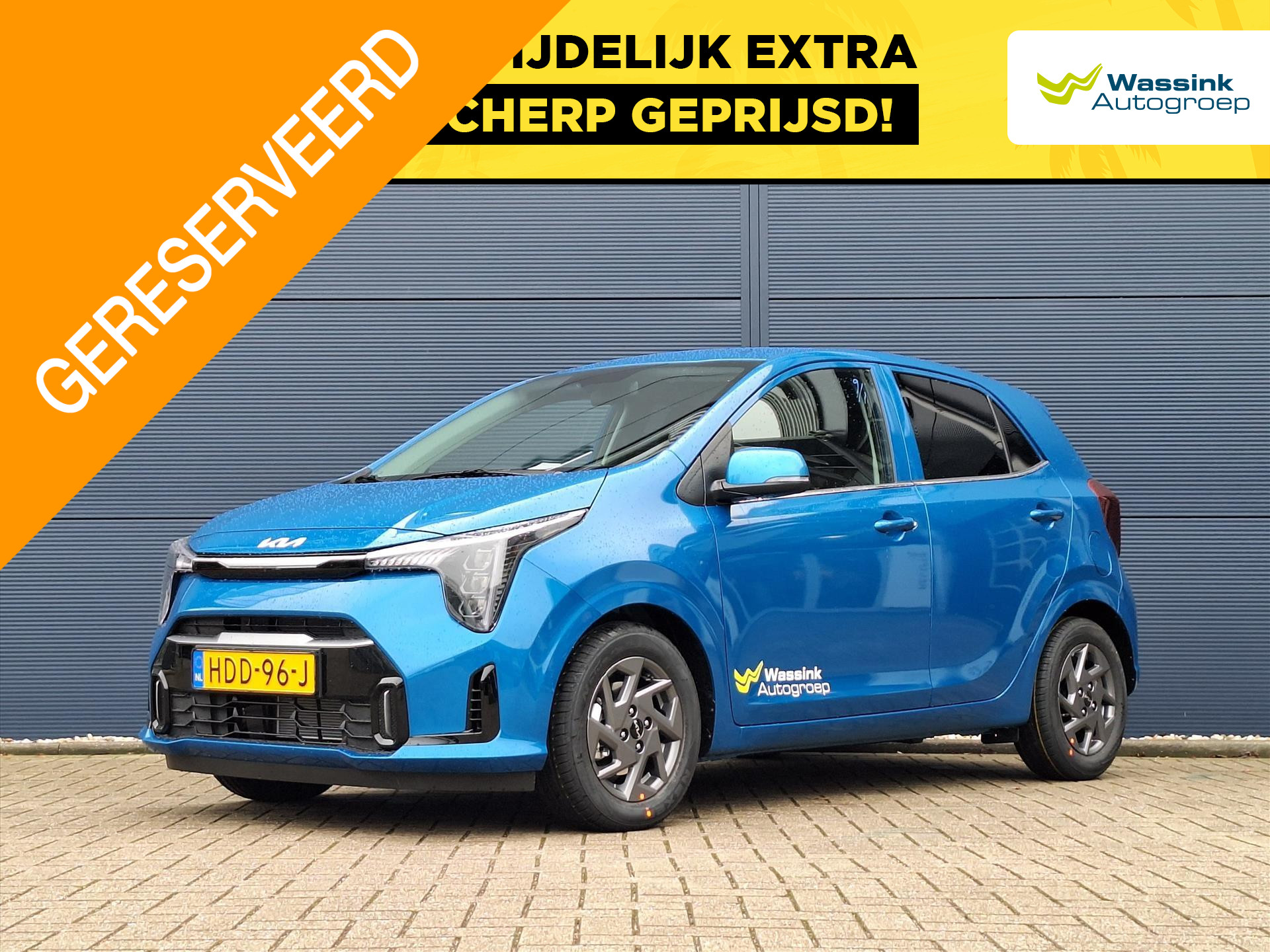 Kia Picanto 1.0 DPi 63pk 4-zits DynamicPlusLine | Navigatie |