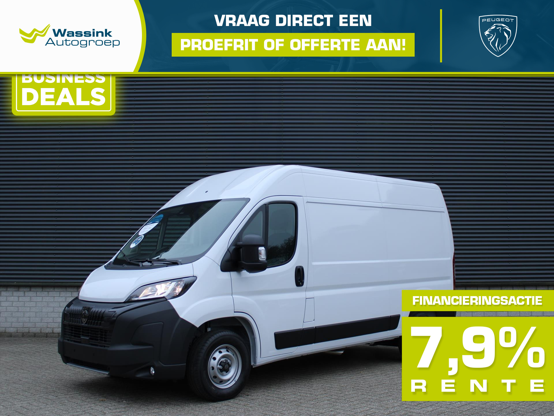 Peugeot Boxer Zwaar 2.2 HDi 140PK L2H2 3,5T I Trekhaak 3000 kg